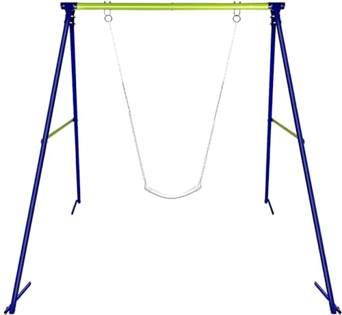 Dripex Schaukelgestell Kinder, Metall Schaukelgerüst bis 200KG Stabil und Belastbar Schaukel Gestell Outdoor/Garten/Spielplatz für Kinderschaukel Nestschaukel...